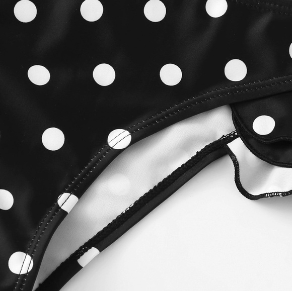Polka Dot Ruffle Bikini - Picture 4 of 4